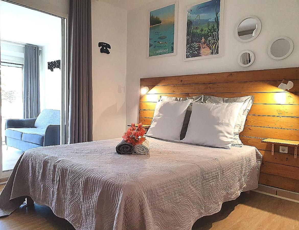 Ferienwohnung Au Bord De L'Eau La Saline-Les-Bains Exterior foto
